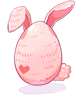 Moon Rabbit Costume Egg