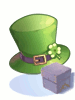 St Patrick's Hat Box
