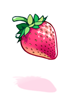 Strawberry In Mouth