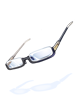 Costume Under Rimmed Glasses