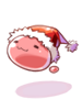 Costume Santa Poring Hat