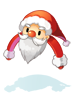 C Santa Hairband