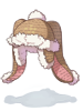 Costume Lunatic Knit Hat
