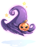 Costume Witch's Pumpkin Hat