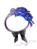 Costume Blue Rose Decoration