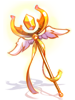Empowered Golden Rod Staff [1]
