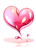 Costume Nettie Heart bubble Gum