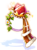 Costume Strawberry Prince's Crown