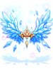 Costume Frozen Crystal Wings