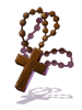 Wood Rosary