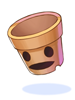 Potted stone