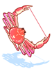 Deep sea crab