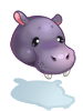 Costume Hippo Hat