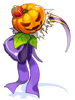 Costume Gothic Pumpkin Handicraft