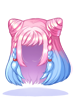 Costume Halloween cat ear long