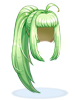 Costume Ponytail hair (abstract)
