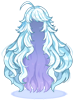 Costume WILD long hair