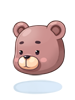 Costume bear doll ride