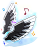 Costume Melody Wings
