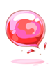 Bubble Gum in Mouth