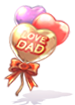 Love Dad Balloon