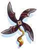 Cross Petal Booster Huuma Shuriken