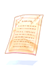 Manuscript written in blood