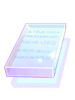Transparent Plate (Blue)