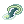 Green bubble gum