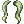 Costume Twin Ponytail (Green)