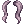 Costume Twin Ponytail (Purple)