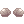 Costume Hair Buns (White)