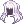 Costume Airy two side up (silver hair)