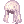 Costume Light Purple Miyabi Doll Hair