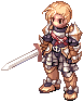 Armed knight