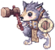 Furious Dark Hammer Kobold
