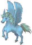 Fantastic Blue unicorn