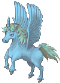 Little Blue Unicorn